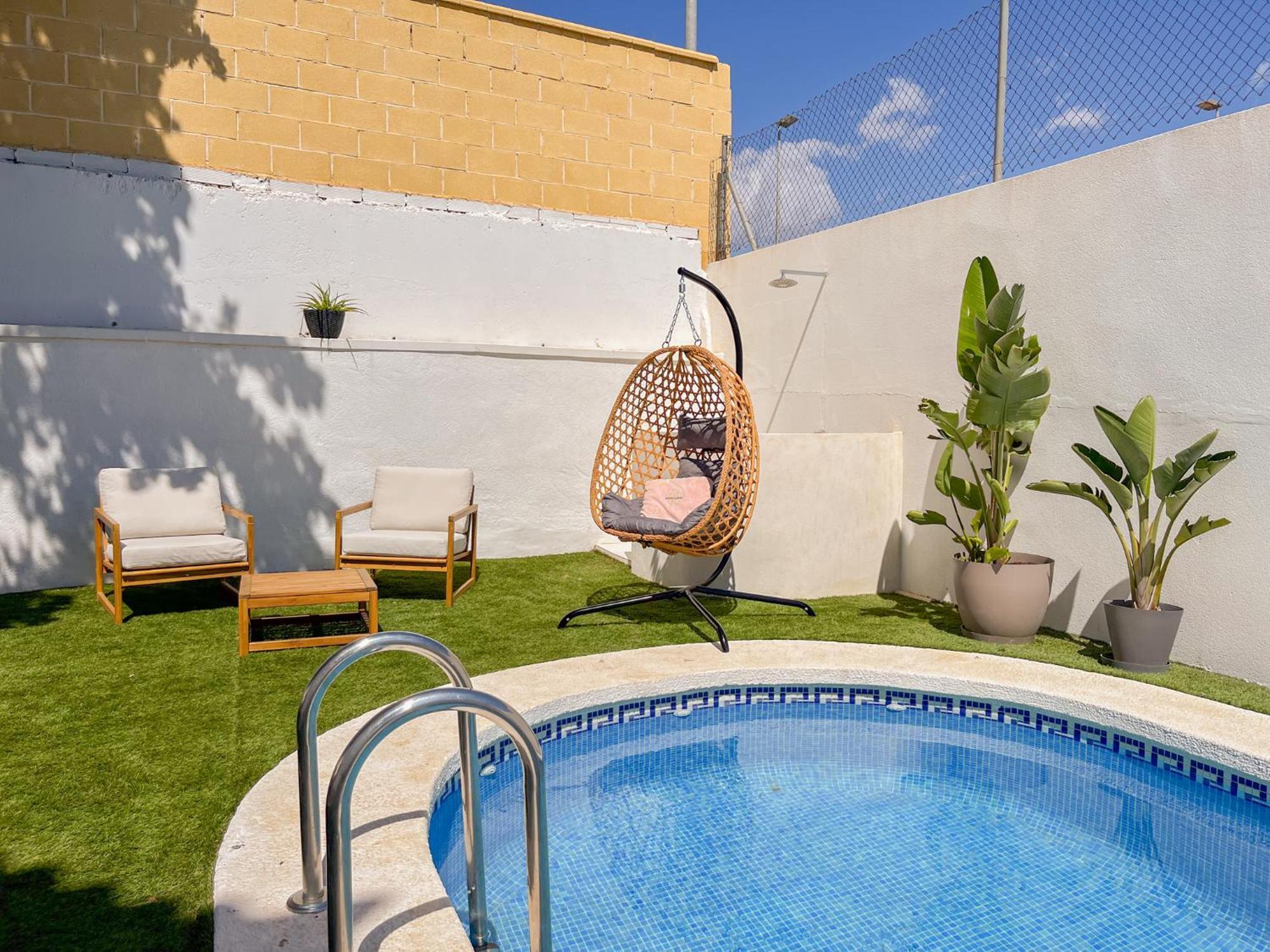 Casa Mareluz, Un Oasis Con Piscina Privada En El Mediterraneo Águilas Exteriör bild
